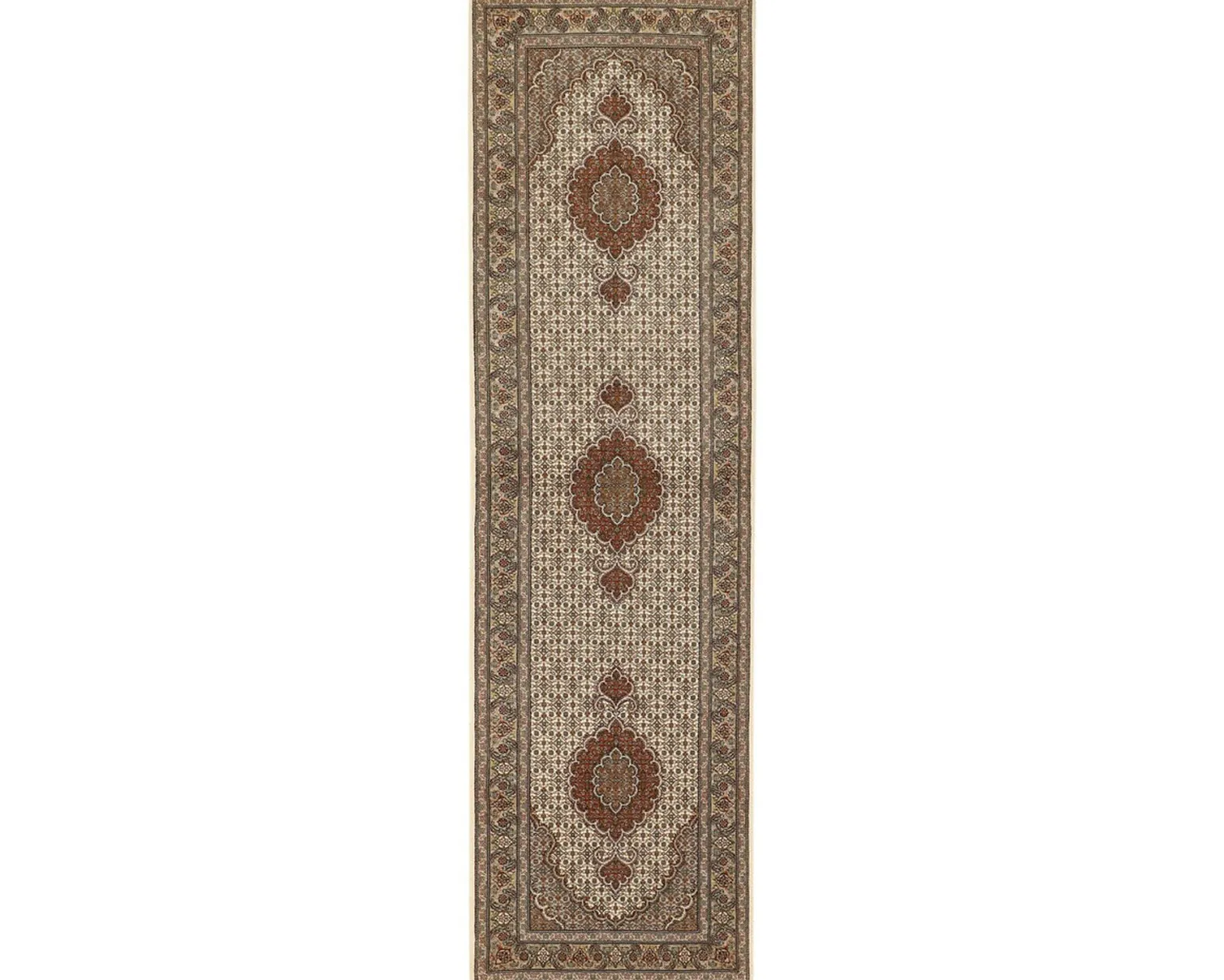Tabriz 50 Mahi orientalisk matta 92 x 305 cm