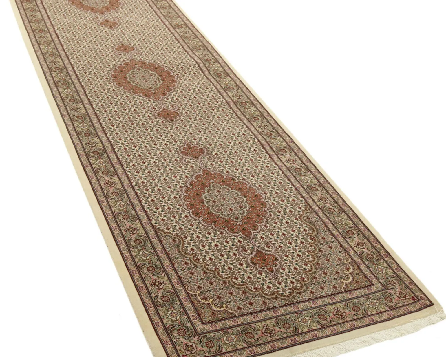 Tabriz 50 Mahi orientalisk matta 92 x 302 cm