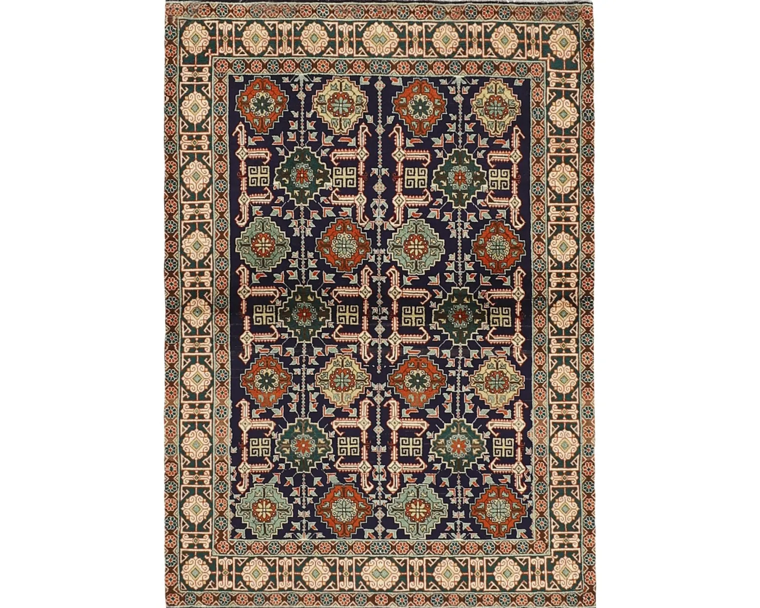 Tabriz 40 orientalisk matta 98 x 143 cm