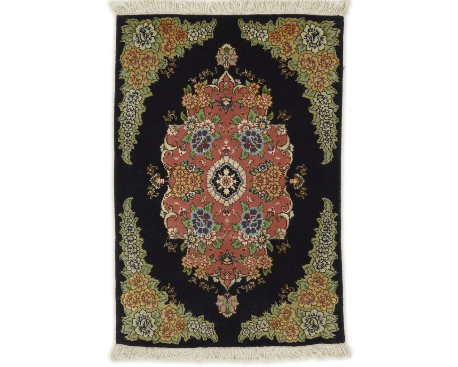 Tabriz 50 orientalisk matta 63 x 92 cm