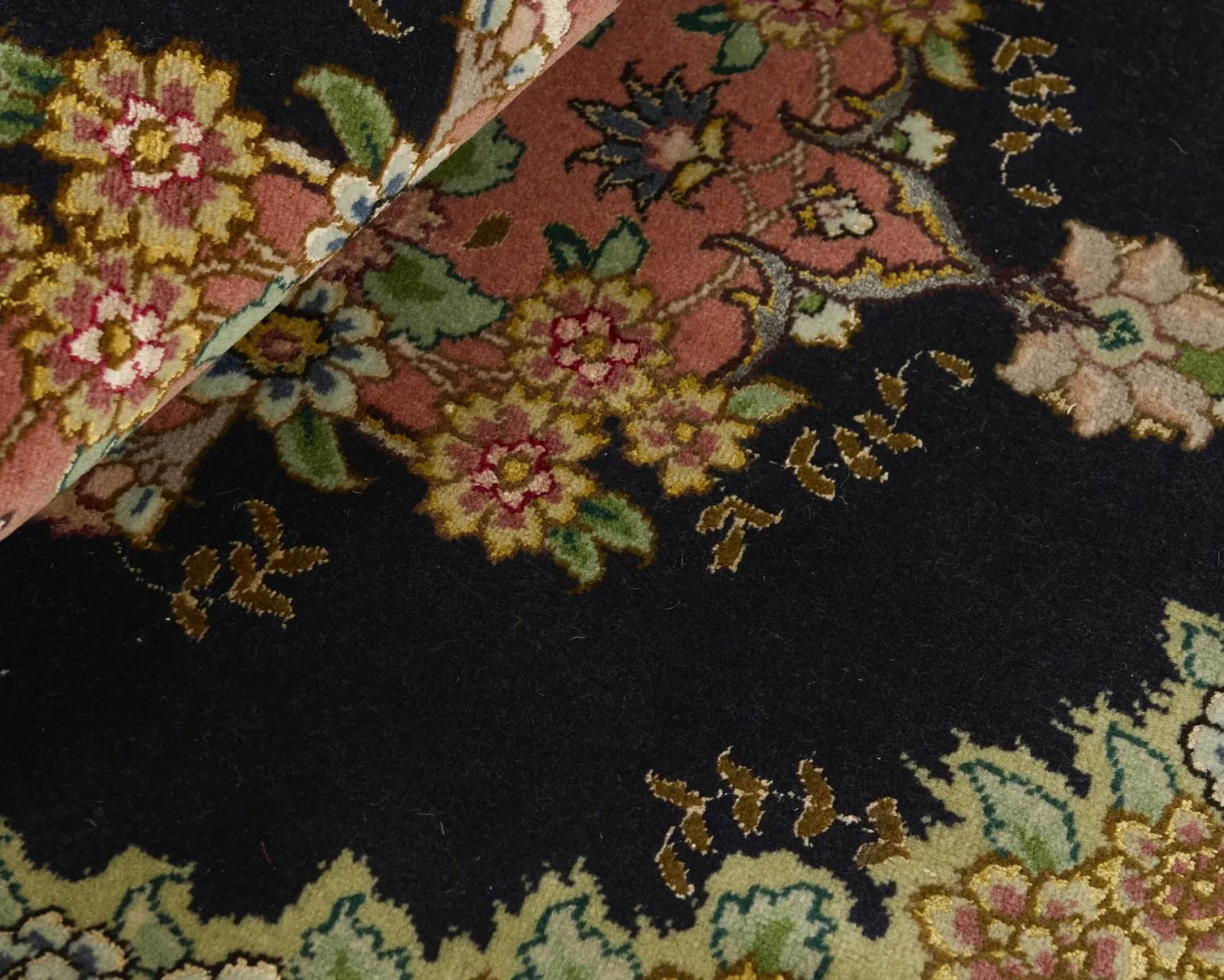 Tabriz 50 orientalisk matta 63 x 92 cm