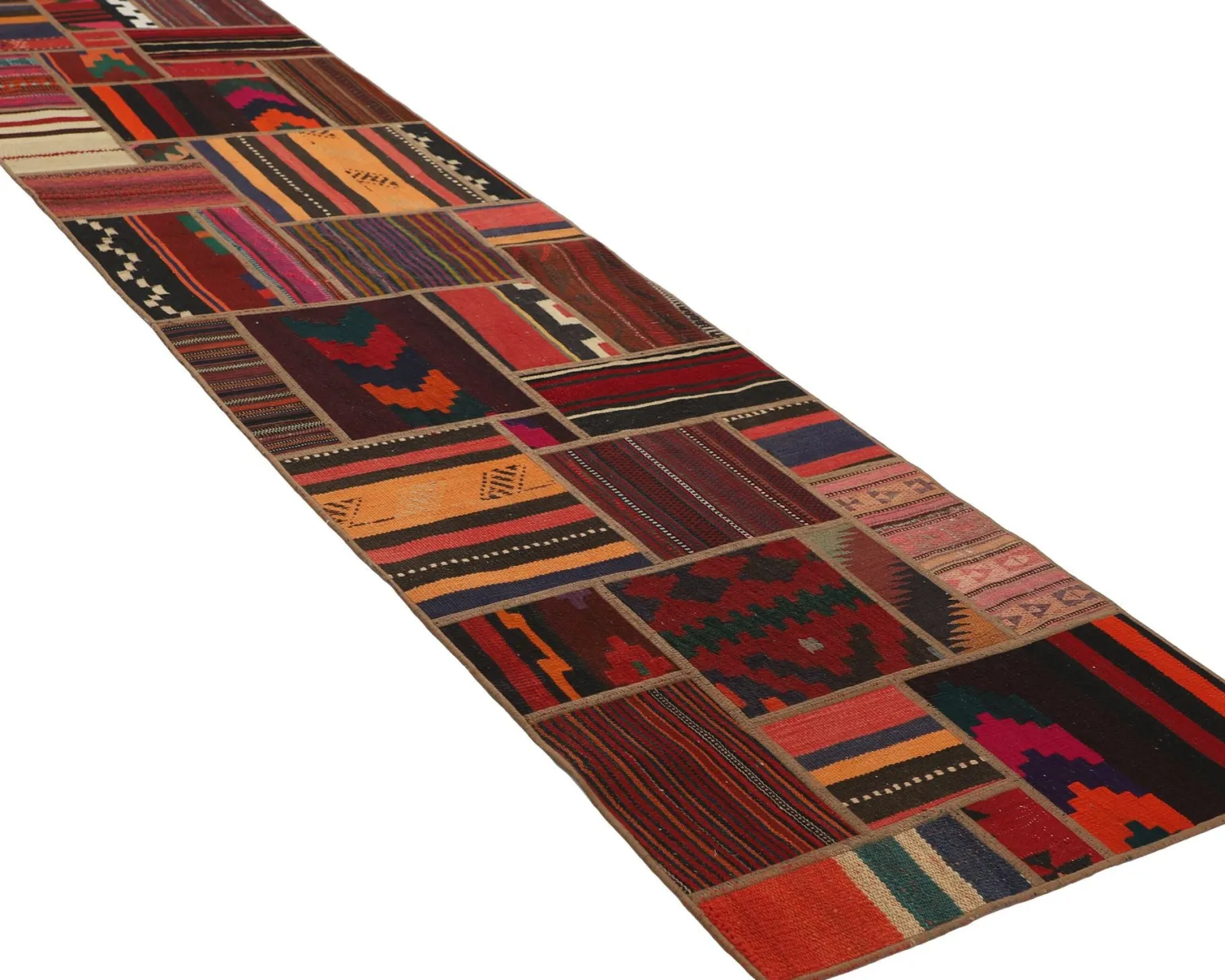Tekkeh Kelim orientalisk matta 80 x 300 cm