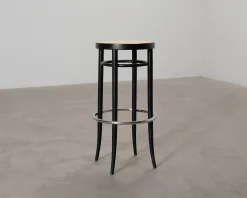 Thonet 204 RH barstol svart / rotting