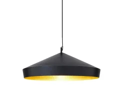 Tom Dixon Beat Flat LED pendellampa svart