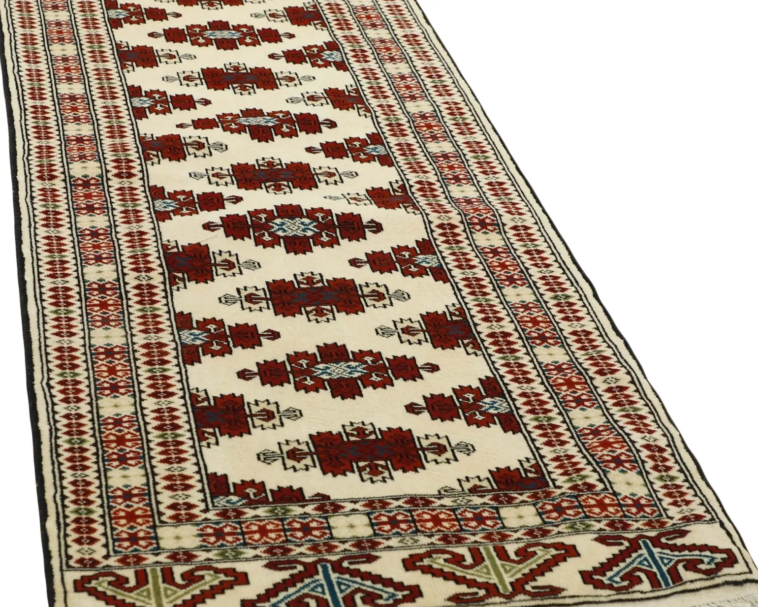 Torkaman Fine orientalisk matta 84 x 207 cm