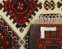 Torkaman Fine orientalisk matta 155 x 243 cm