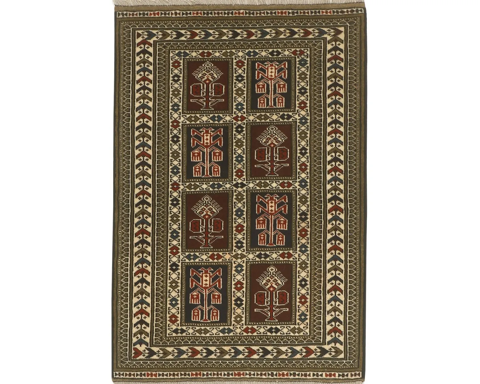 Torkaman Fine orientalisk matta 85 x 128 cm
