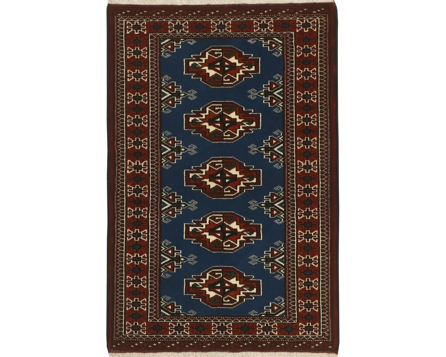 Torkaman Fine orientalisk matta 84 x 126 cm