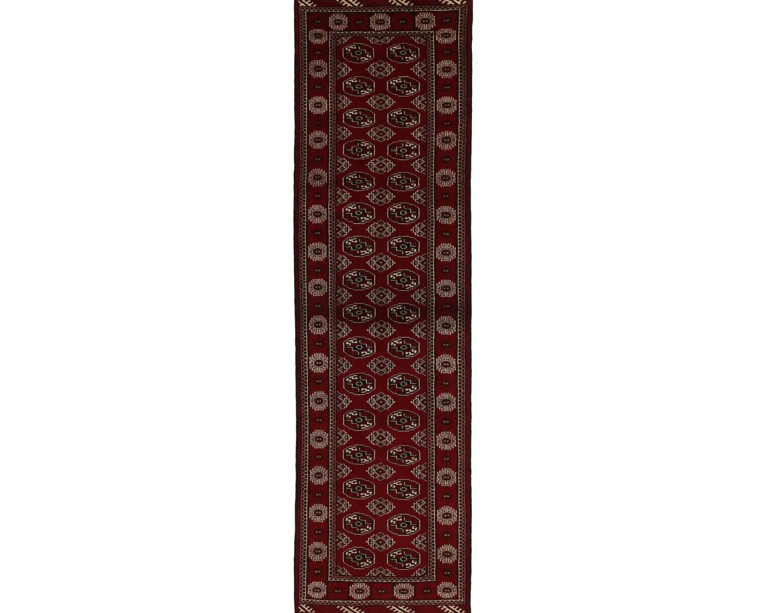 Torkaman Fine orientalisk matta 82 x 292 cm