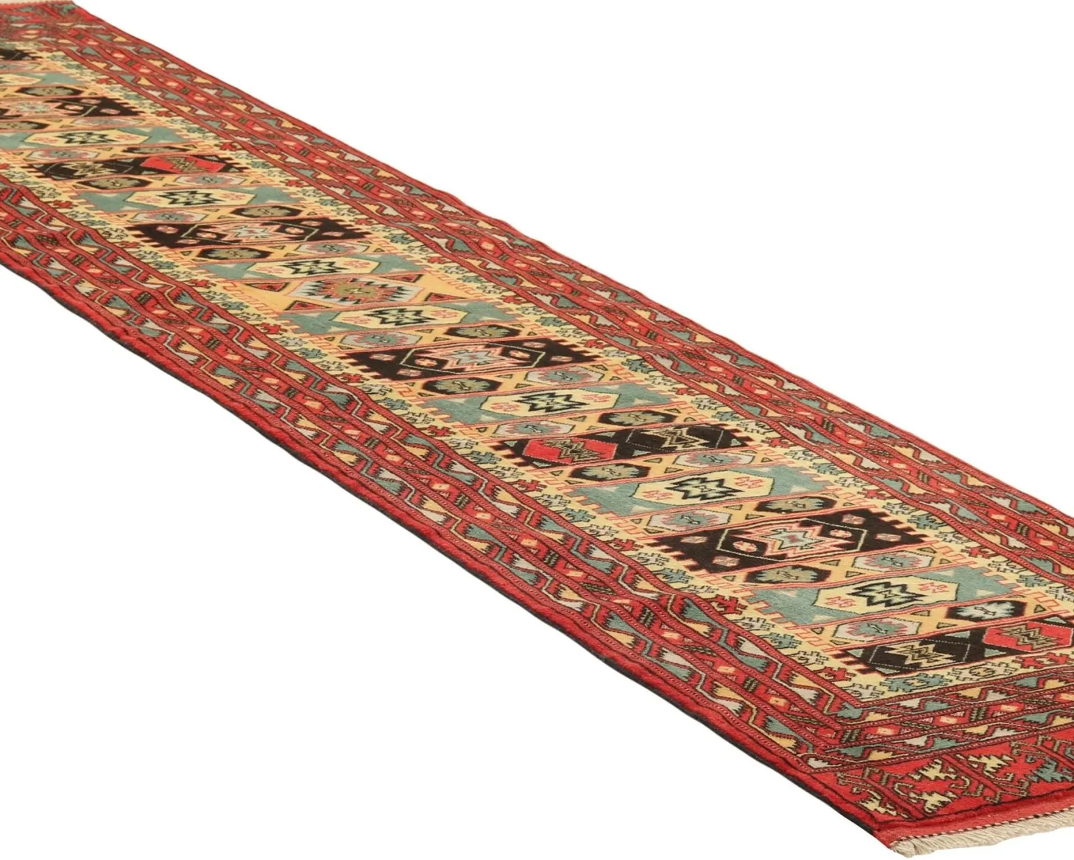Torkaman Fine orientalisk matta 86 x 296 cm