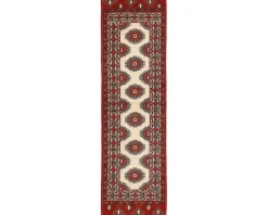 Torkaman Fine orientalisk matta 87 x 291 cm
