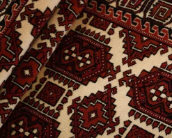 Torkaman Fine orientalisk matta 84 x 295 cm