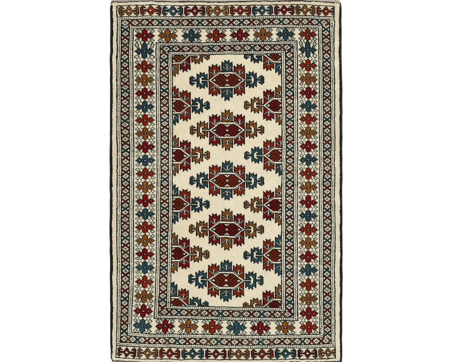 Torkaman Fine orientalisk matta 84 x 130 cm