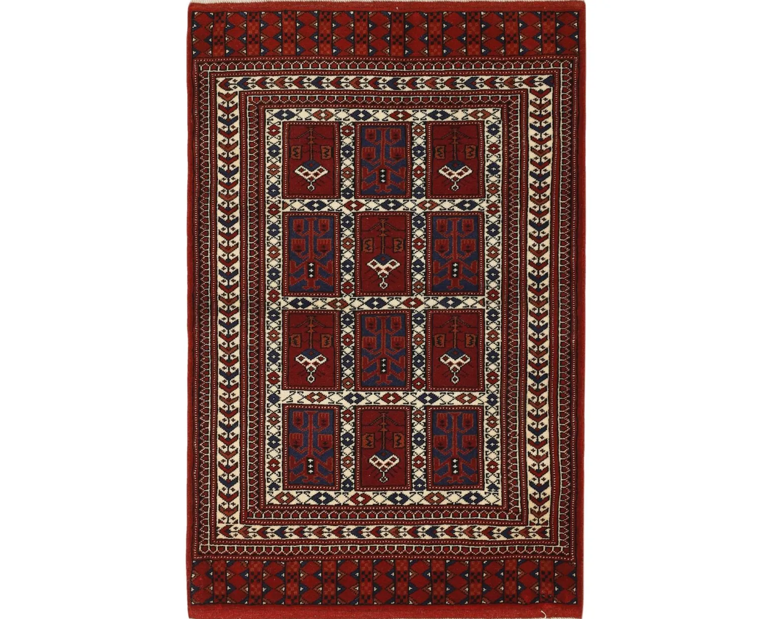 Torkaman Fine orientalisk matta 83 x 125 cm
