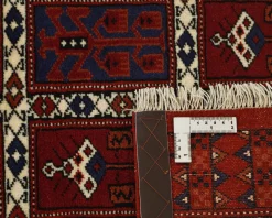 Torkaman Fine orientalisk matta 83 x 125 cm
