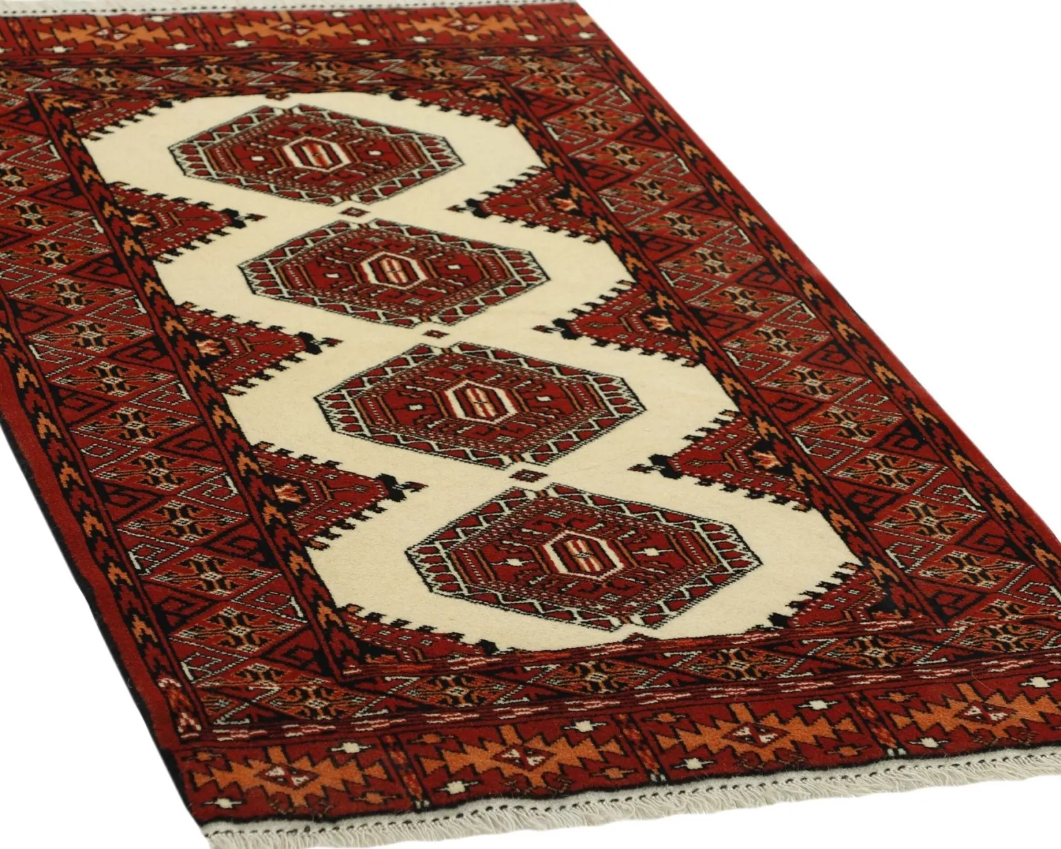 Torkaman Fine orientalisk matta 85 x 125 cm