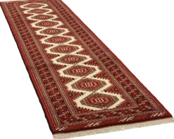 Torkaman Fine orientalisk matta 84 x 295 cm