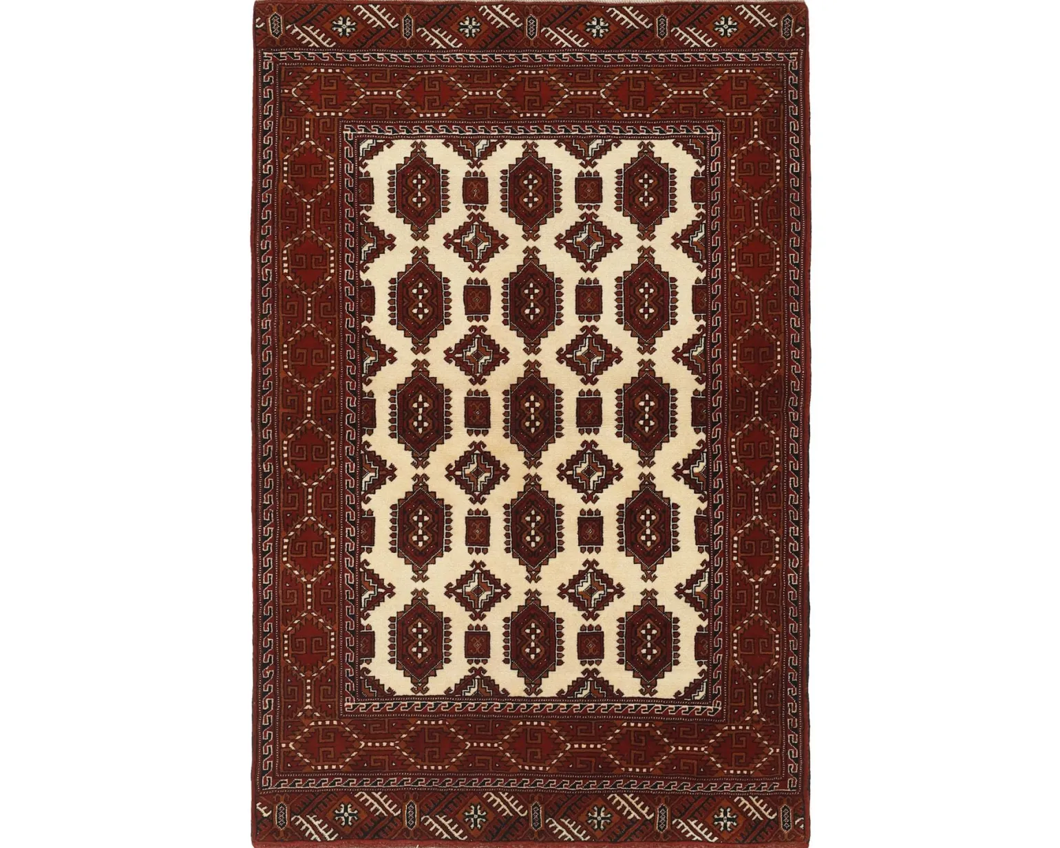 Torkaman Fine orientalisk matta 116 x 173 cm