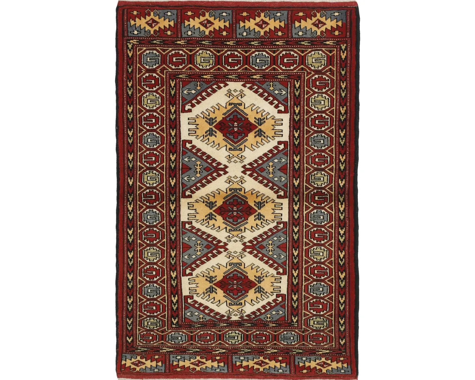 Torkaman Fine orientalisk matta 80 x 124 cm