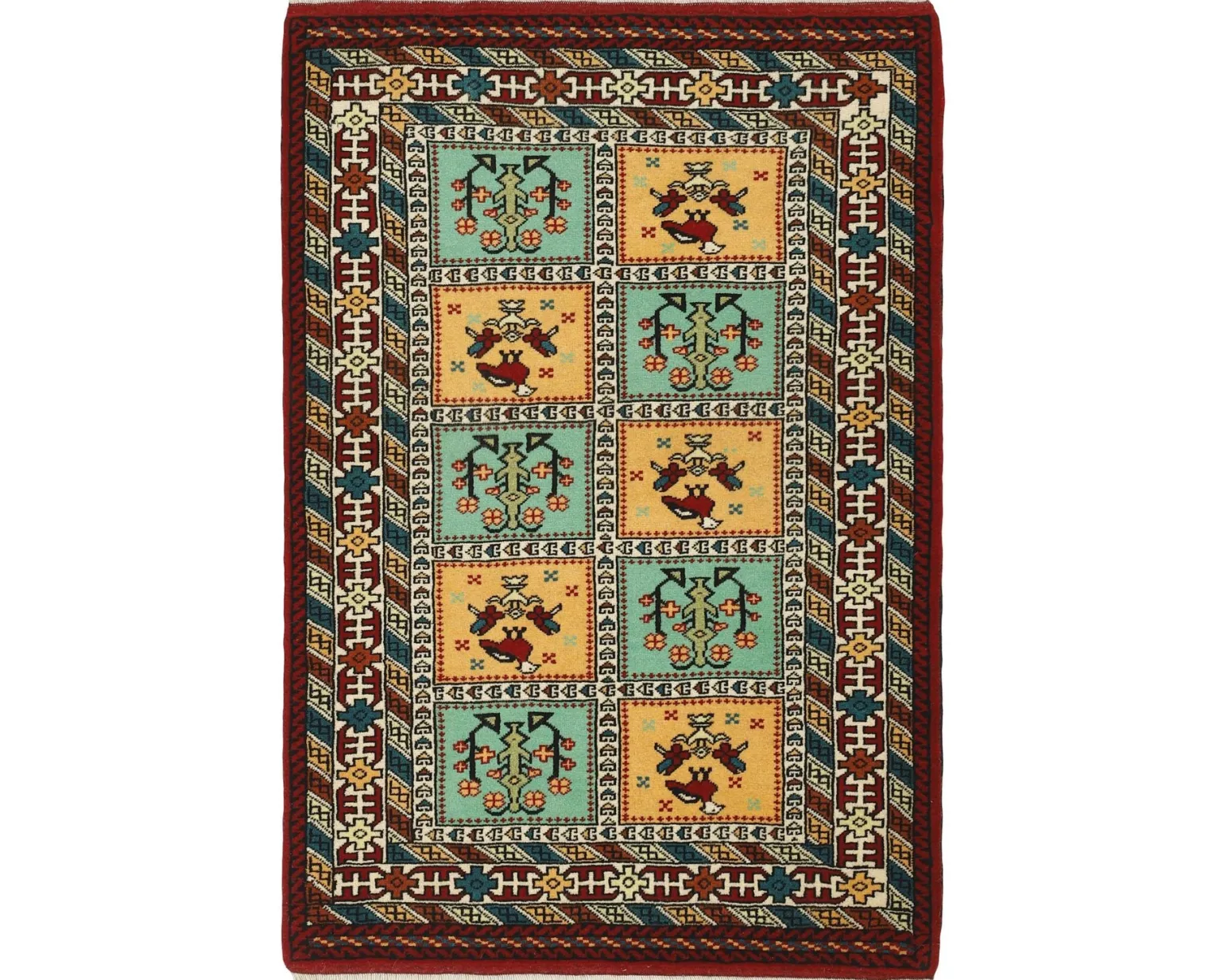 Torkaman Fine orientalisk matta 84 x 125 cm