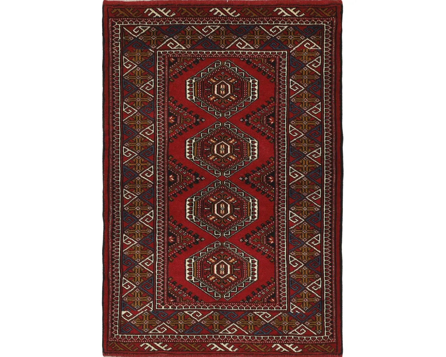 Torkaman Fine orientalisk matta 84 x 122 cm