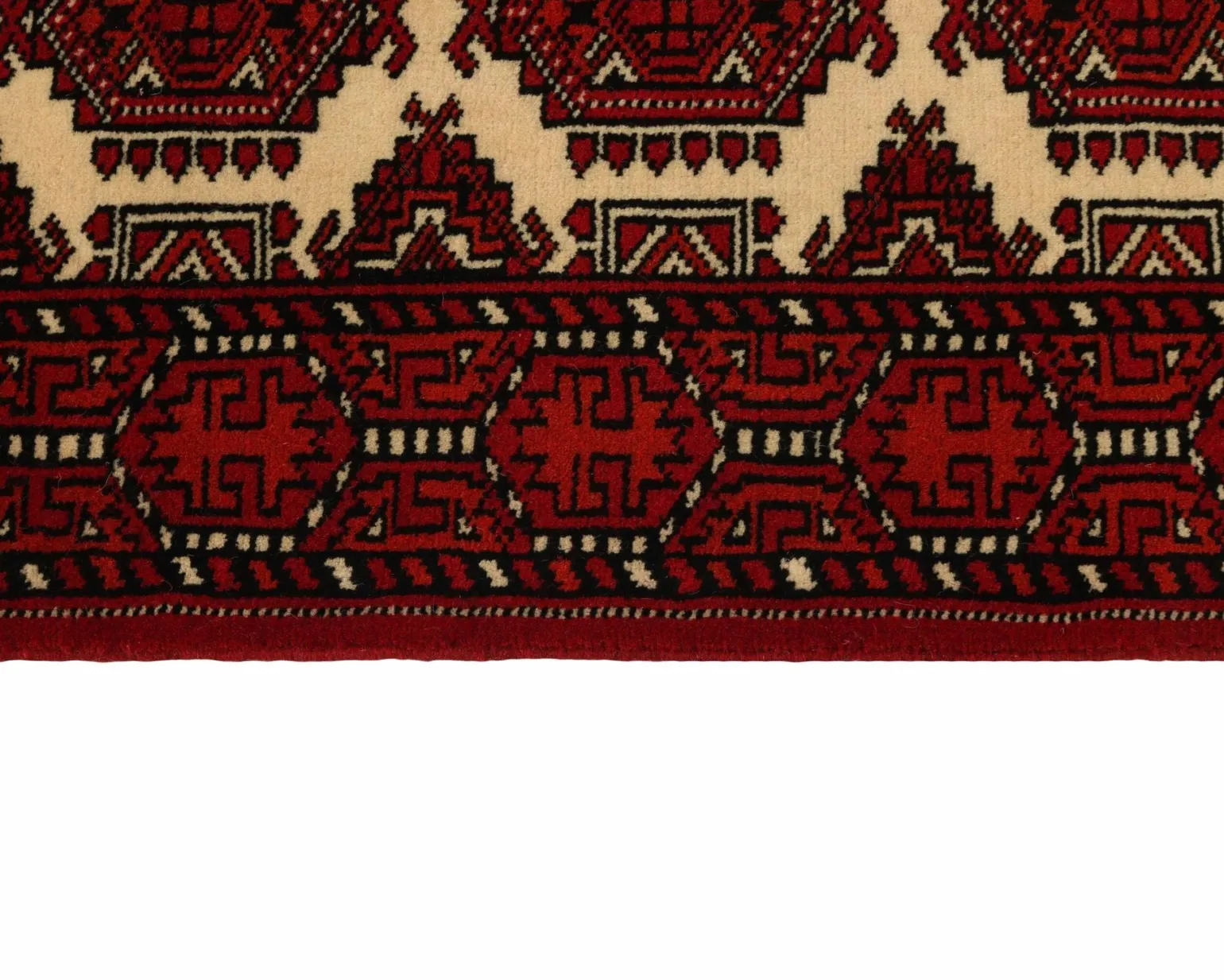 Torkaman Fine orientalisk matta 82 x 298 cm