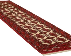 Torkaman Fine orientalisk matta 82 x 298 cm