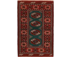 Torkaman Fine orientalisk matta 83 x 129 cm