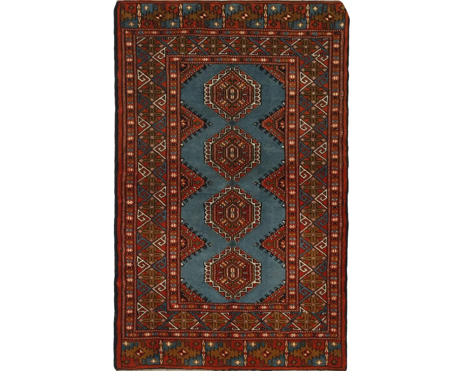 Torkaman Fine orientalisk matta 81 x 129 cm