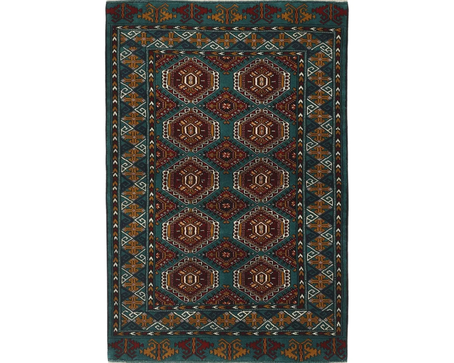 Torkaman Fine orientalisk matta 105 x 153 cm