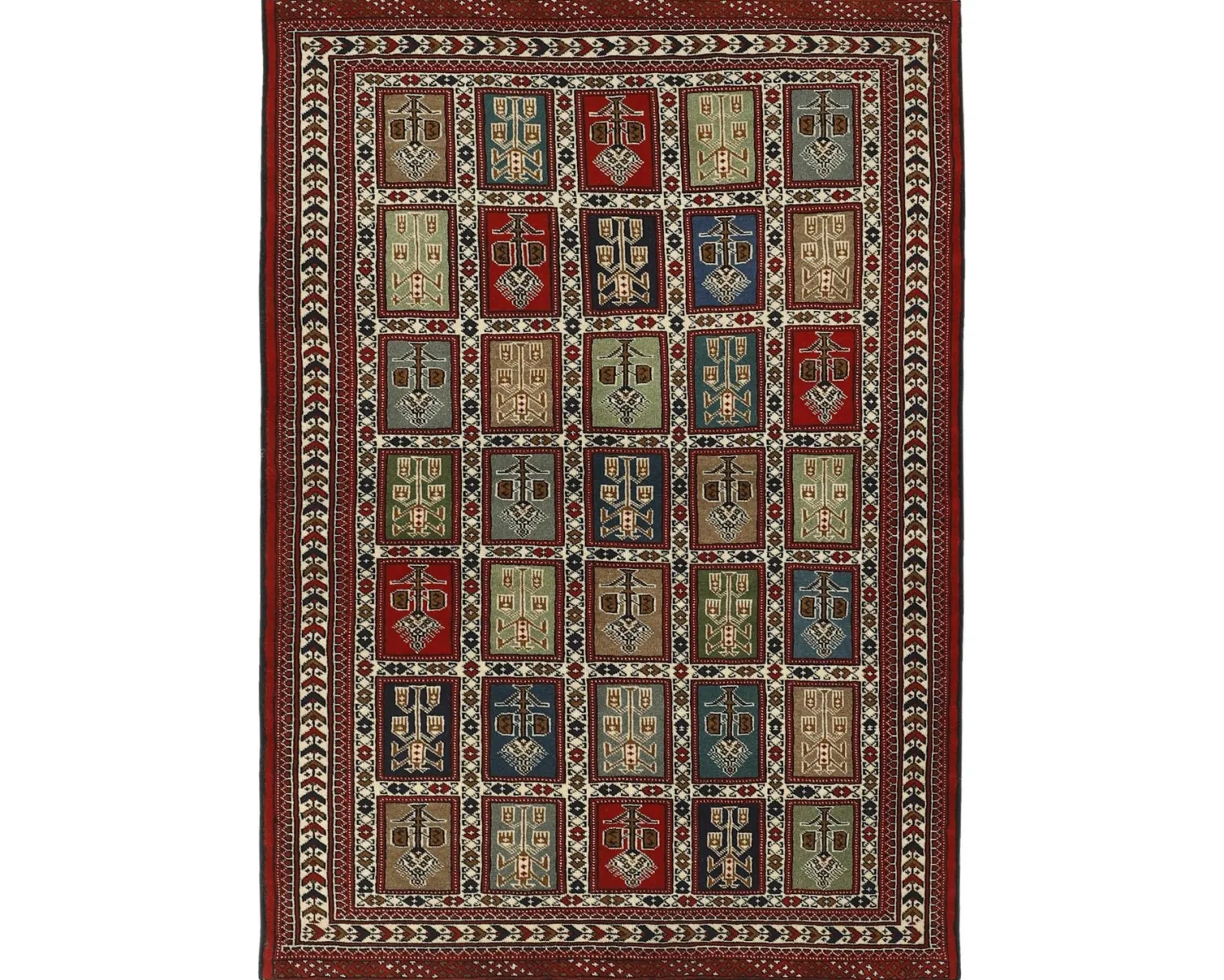 Torkaman Fine orientalisk matta 135 x 190 cm
