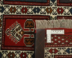 Torkaman Fine orientalisk matta 133 x 198 cm