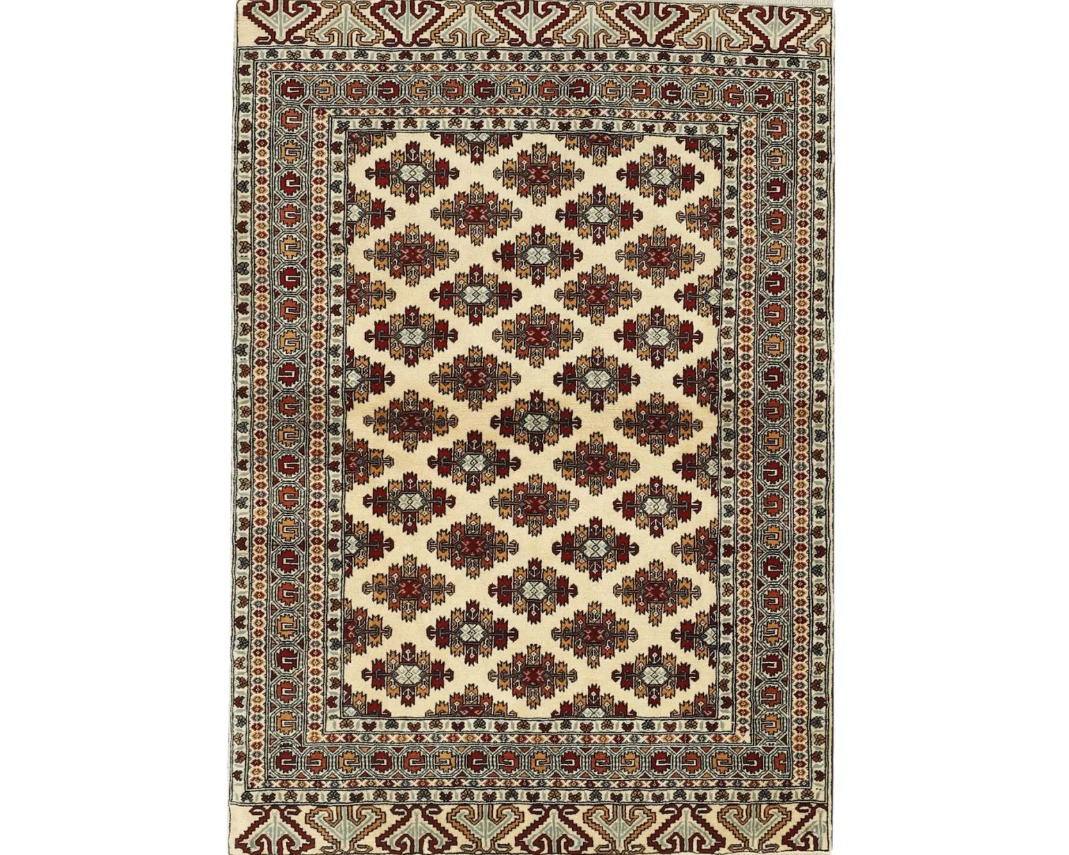 Torkaman Fine orientalisk matta 133 x 187 cm