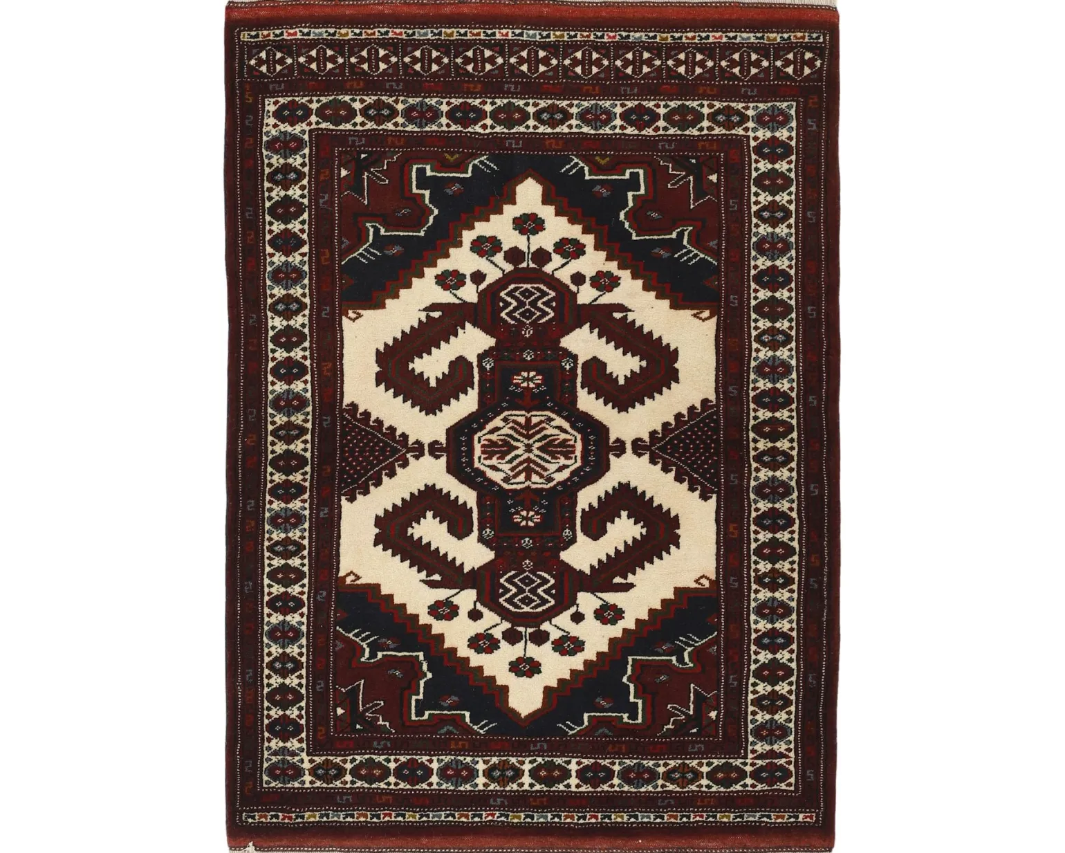 Torkaman Fine orientalisk matta 88 x 120 cm