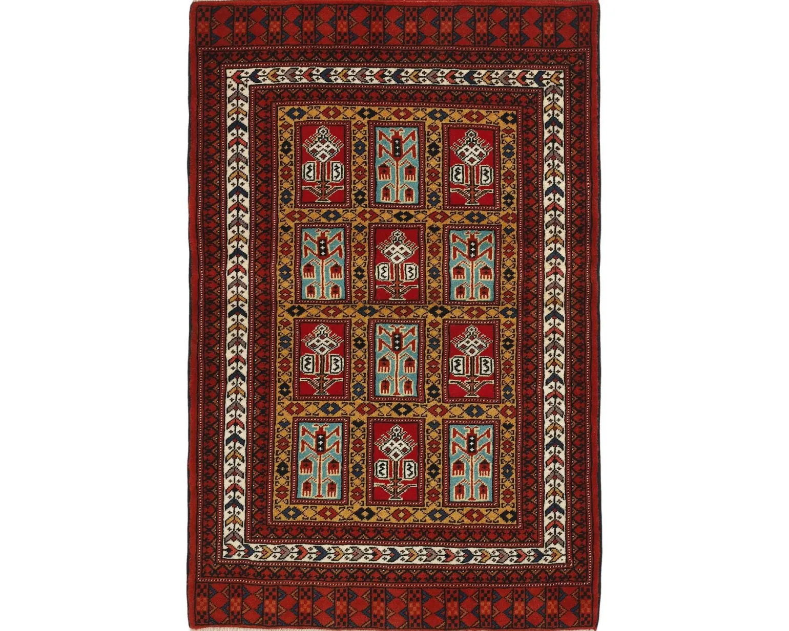 Torkaman Fine orientalisk matta 86 x 130 cm