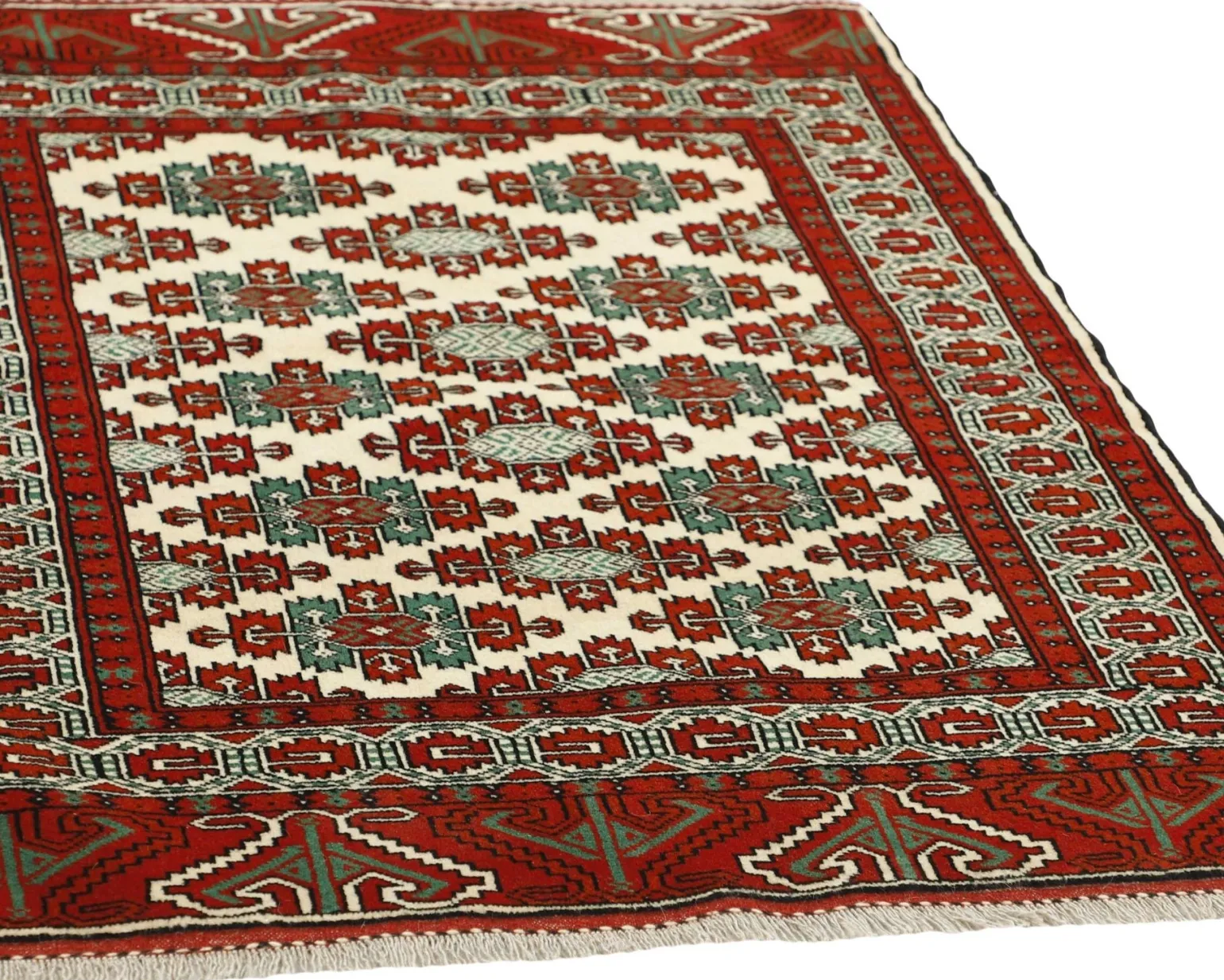 Torkaman Fine orientalisk matta 100 x 147 cm