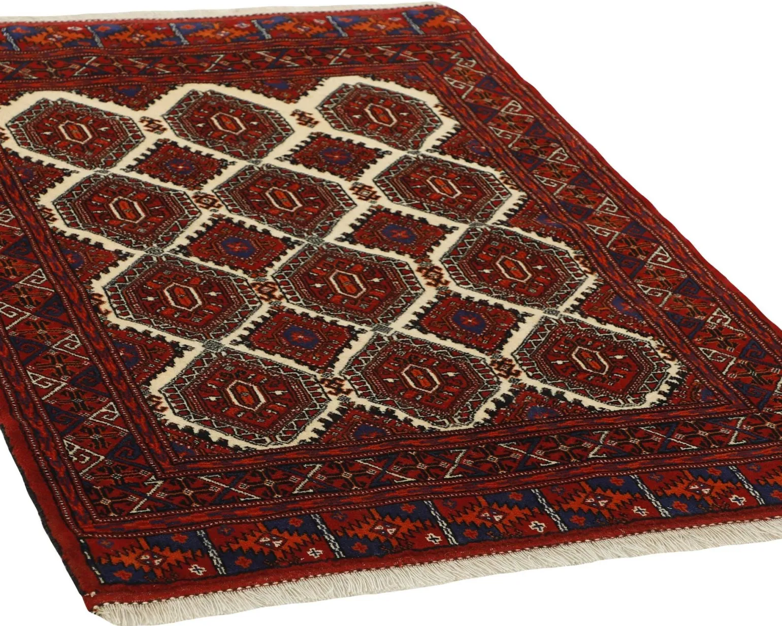 Torkaman Fine orientalisk matta 103 x 136 cm