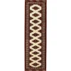 Torkaman Fine orientalisk matta 84 x 284 cm