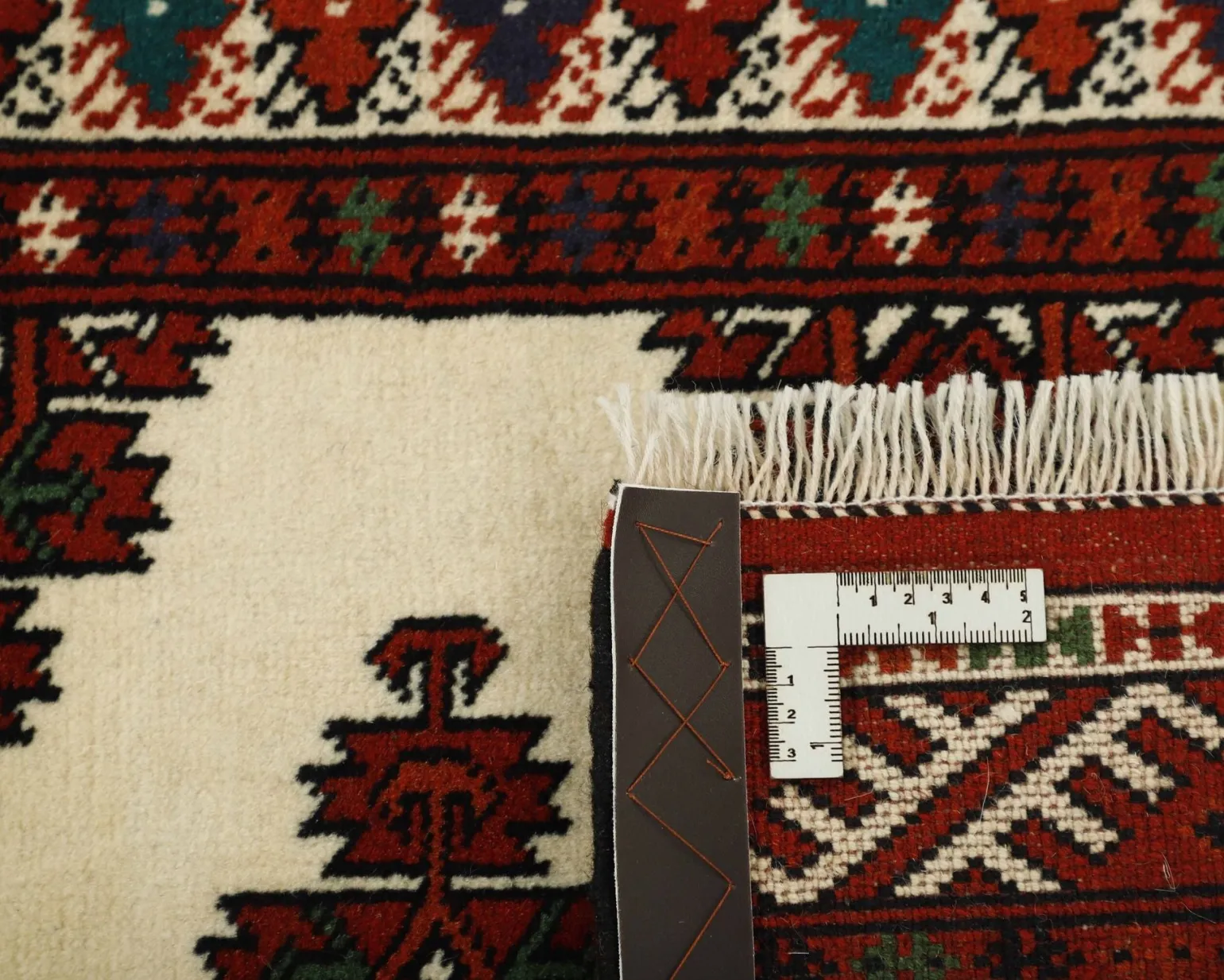 Torkaman Fine orientalisk matta 84 x 284 cm