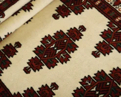Torkaman Fine orientalisk matta 84 x 284 cm
