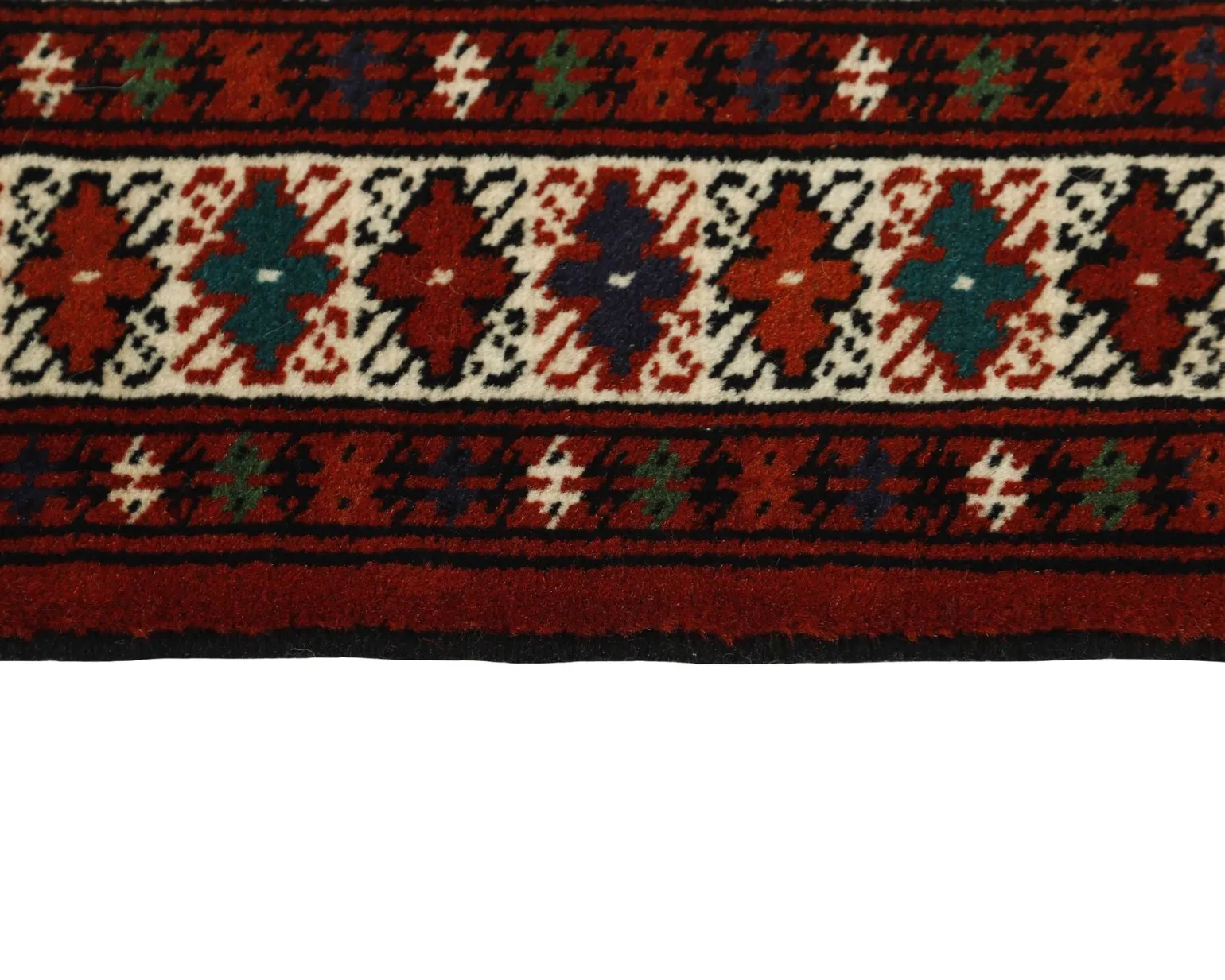 Torkaman Fine orientalisk matta 84 x 284 cm
