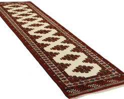 Torkaman Fine orientalisk matta 84 x 284 cm