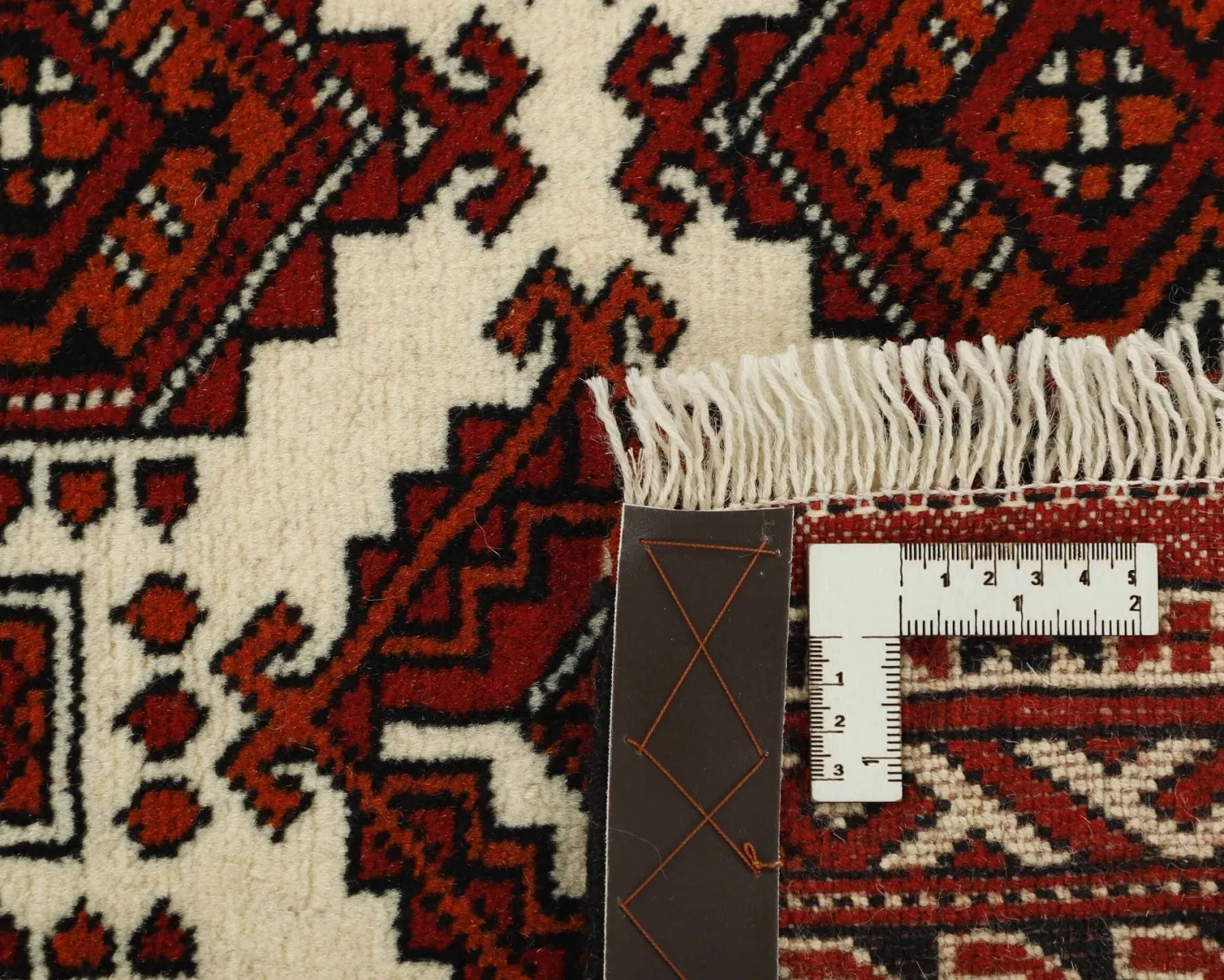 Torkaman Fine orientalisk matta 87 x 287 cm