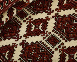 Torkaman Fine orientalisk matta 87 x 287 cm