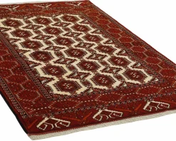 Torkaman Fine orientalisk matta 134 x 196 cm