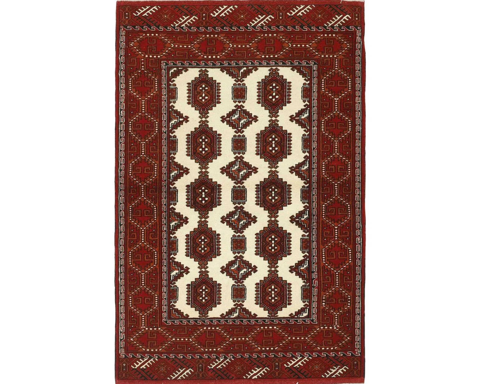 Torkaman Fine orientalisk matta 103 x 156 cm
