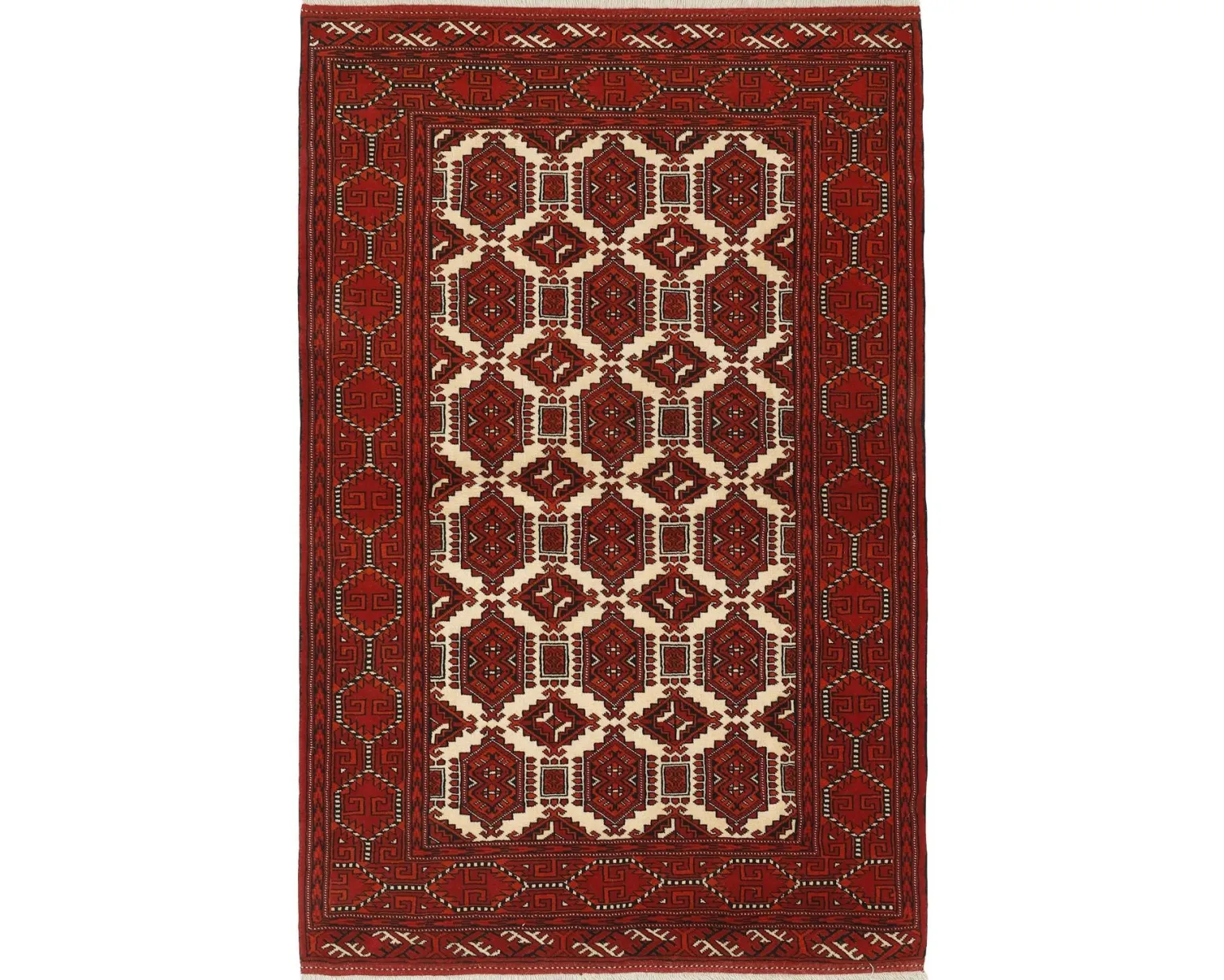 Torkaman Fine orientalisk matta 135 x 200 cm