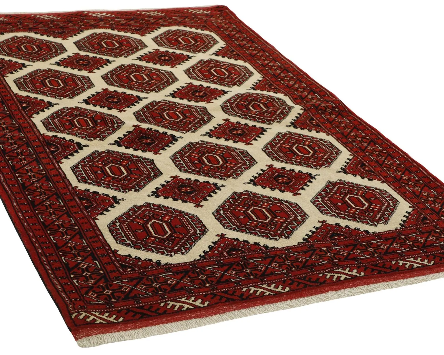 Torkaman Fine orientalisk matta 134 x 198 cm
