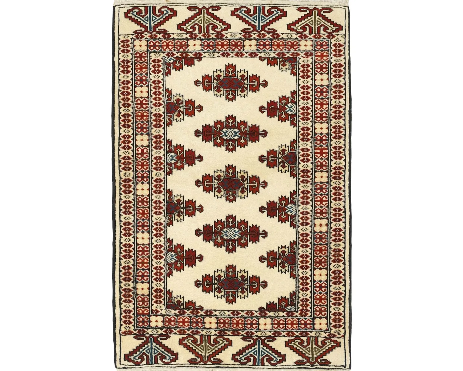 Torkaman Fine orientalisk matta 84 x 127 cm