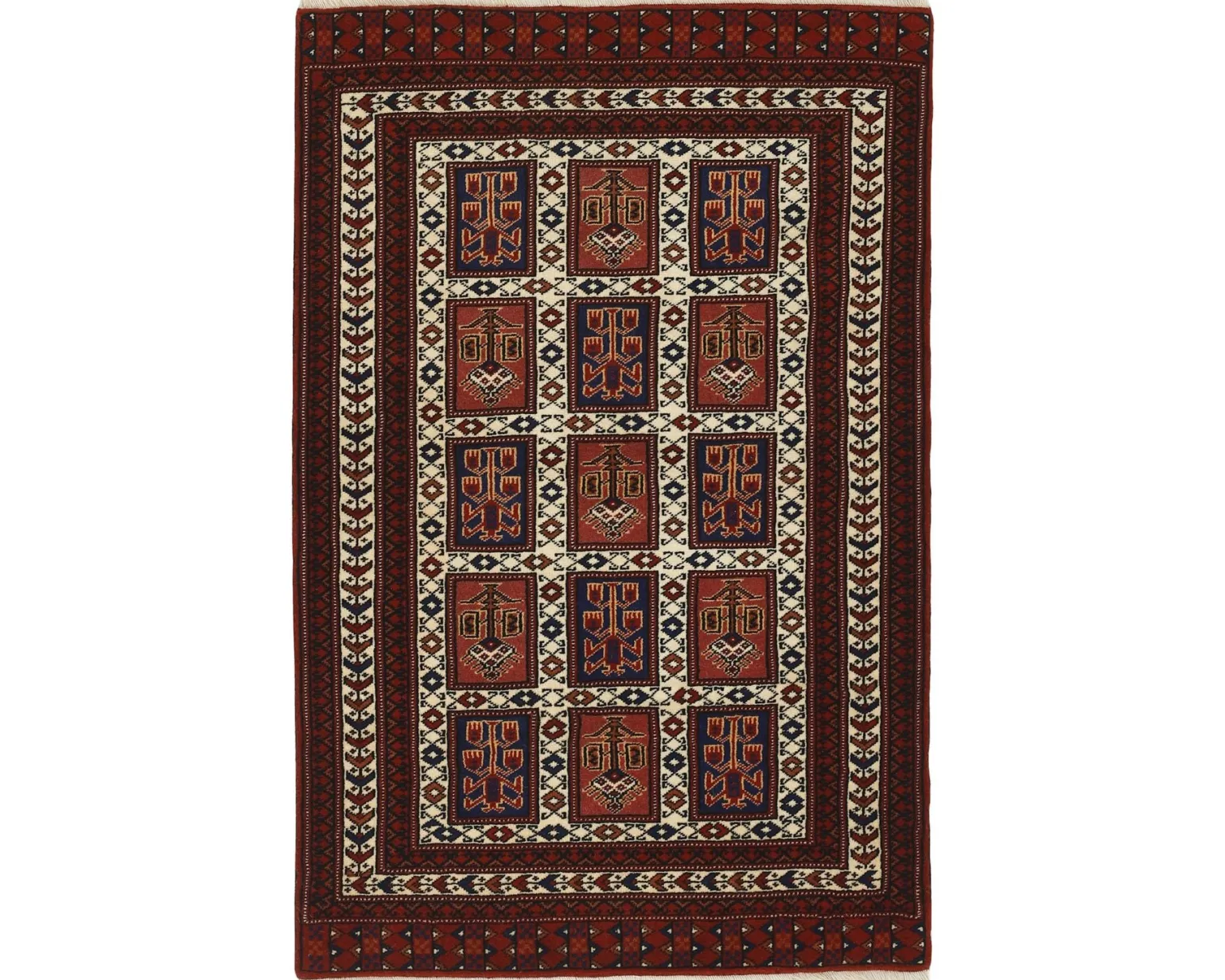 Torkaman Fine orientalisk matta 84 x 128 cm
